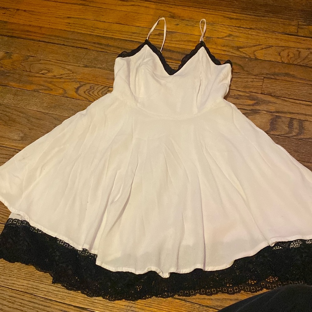 White dress